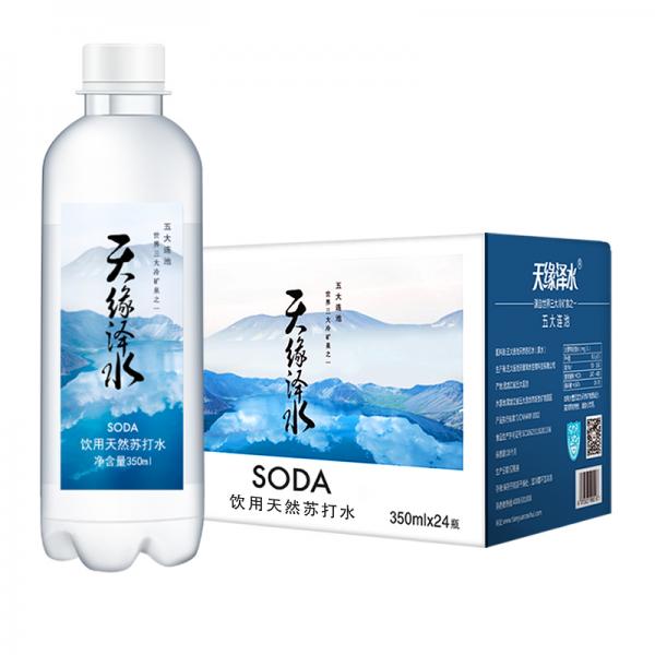 天然蘇打水350ML*24